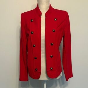 Tommy Hilfiger Women's Vibrant Red Blazer